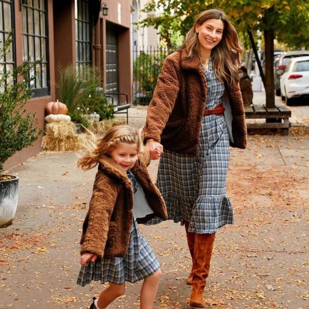 Maisonette Maison Me Faux Fur Teddy Coat (Size 6/7)
